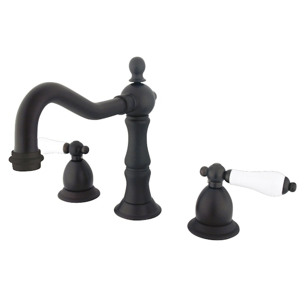 KS1975PL 8" Widespread Bathroom Faucet, Oil Rubbed Bronze